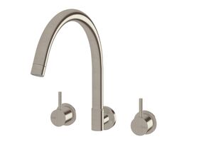 Hero - Sussex Scala Wall Spa Set Curved LUX PVD Brushed Oyster Nickel