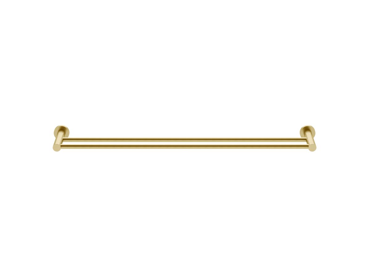 Sussex Pure Double Towel Rail 600mm PVD Brushed Gold