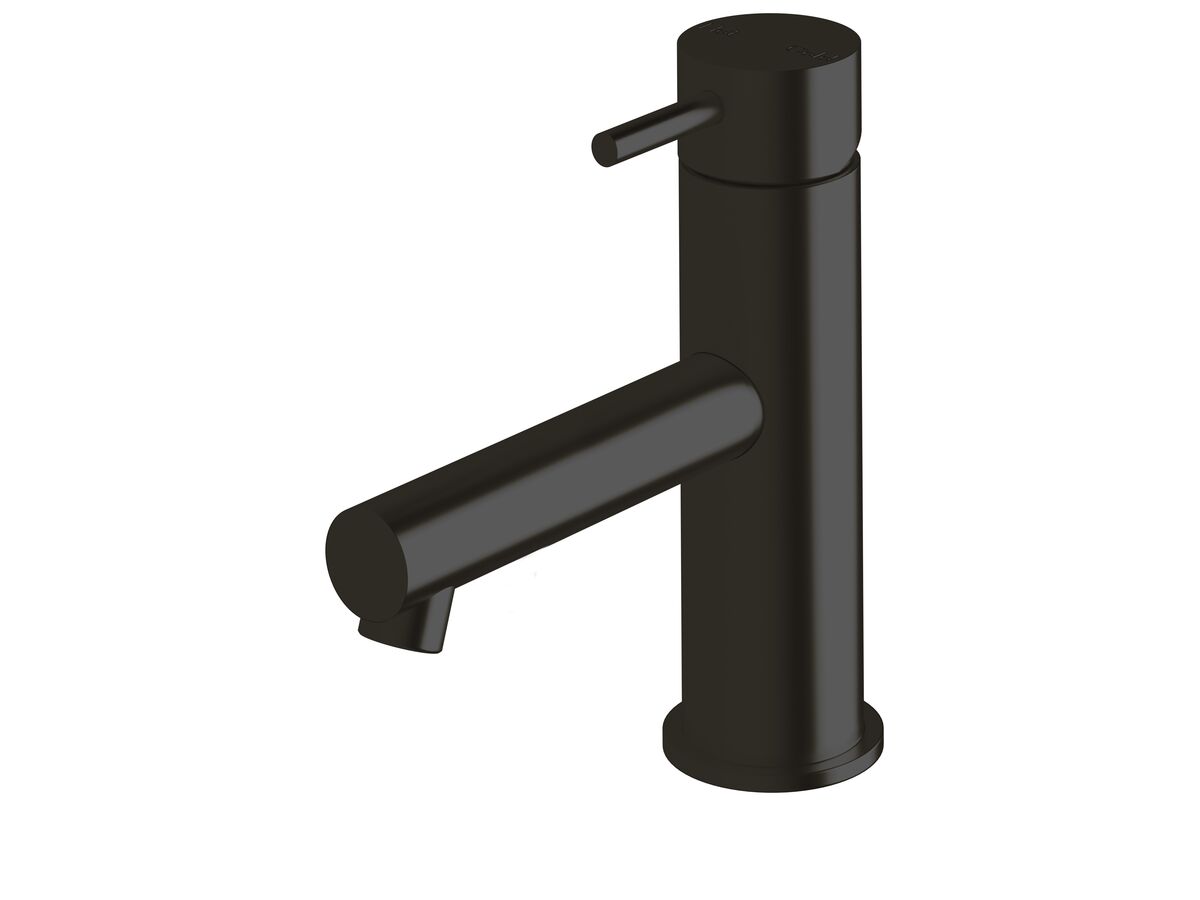 Hero - Sussex Scala Basin Mixer Tap with 130mm Outlet LUX PVD Matte Opium Black (5 Star)