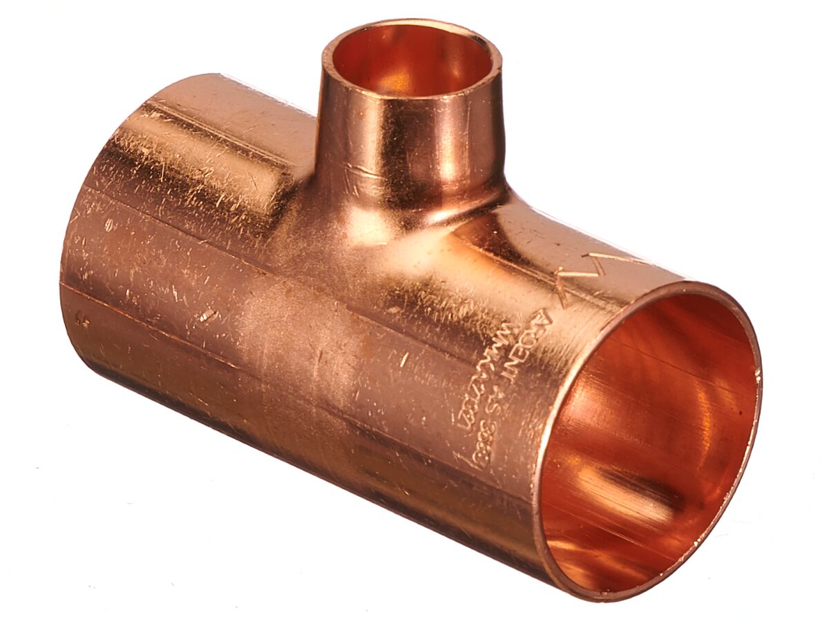 Ardent Capillary W25 Tee 25mm x 25mm x 15mm