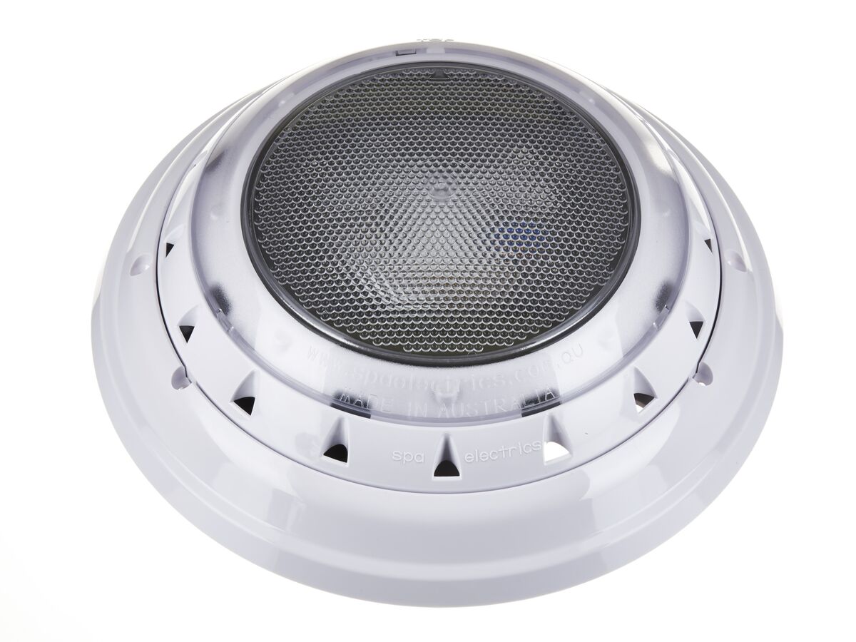 Spa Electrics GKRX White LED Retro Light with White Rim & Retro Mounting Kit