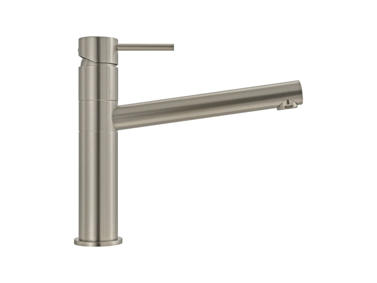 Supporting Image - Mizu Drift Standard Sink Mixer Brushed Nickel (5 Star) Lead Free