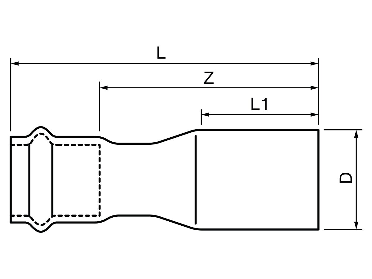 >B< Press Stainless Steel Bush