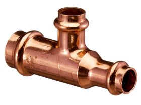 >B< Press Water Reducing Tee 20mm x 15mm x 15mm