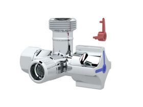 Arco Giro Twin Mini Stop Valve 15mm x 15mm x 20mm Valve Lead Free
