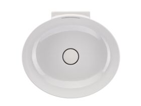 Supporting Image 2 - LAUFEN Alessi Counter Basin 450mm White LAUFEN Clean Coat - Top