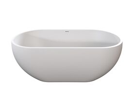 Supporting Image - Omvivo Villa Freestanding Bath 1725 x 820mm White Haven - Front
