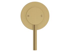 Supporting Image 2 - Mizu Drift Shower Mixer Kit Brushed Brass Lead Free - Front