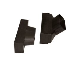 Ducting Floor Boot Angled