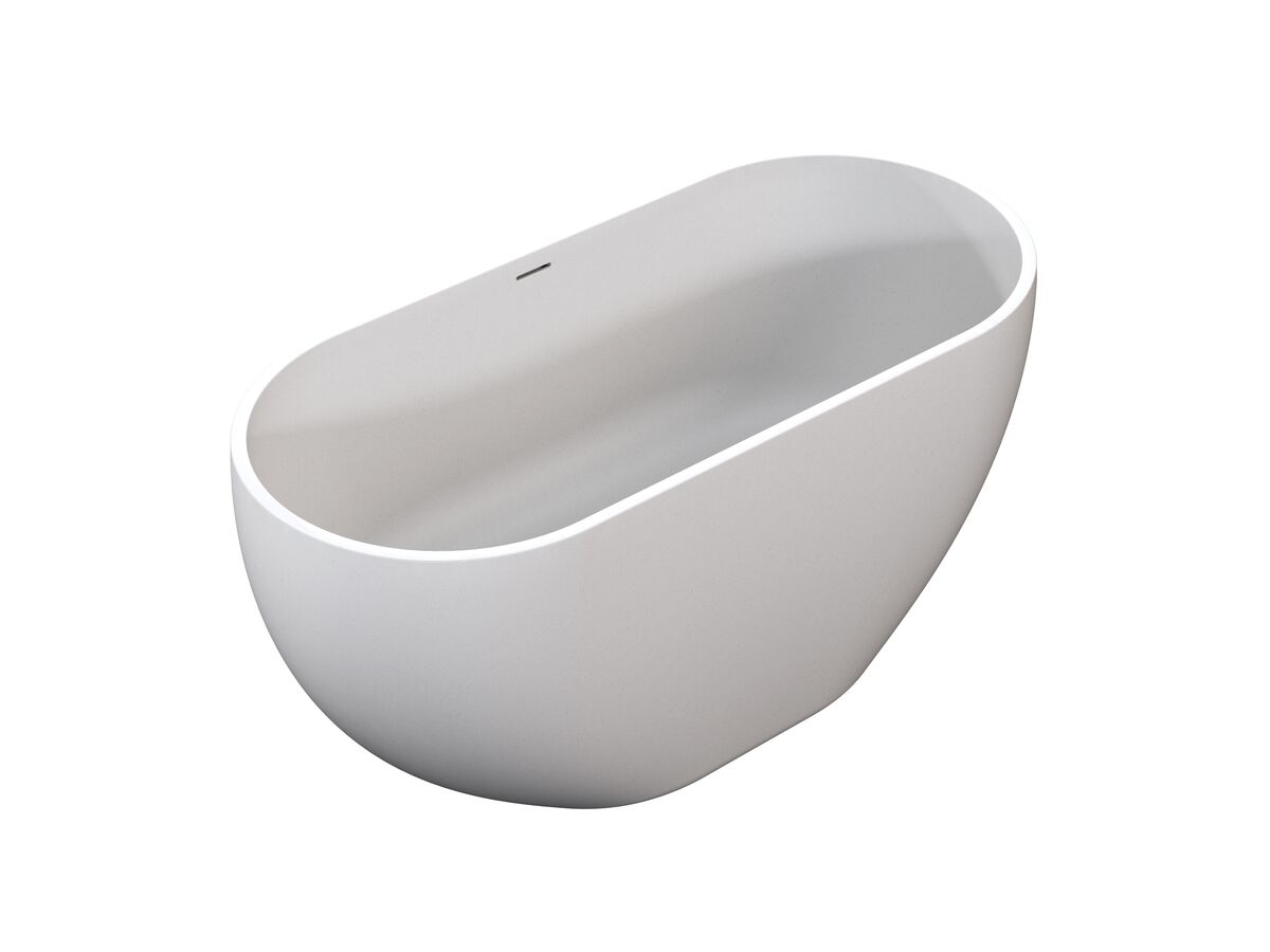 Omvivo Villa Freestanding Bath 1500mm x 700mm White Haven