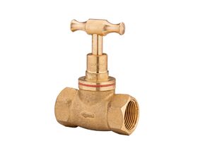 Supporting Image - Dura Stop Tap Female & Female T-Head Rough Brass 20mm Lead Free