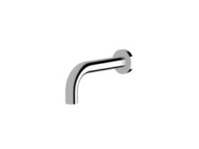 Sussex Scala 25mm Curved Bath Outlet 160mm Chrome