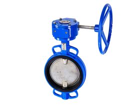 Dimax Butterfly Valve Wafer with Gear Operator 150mm
