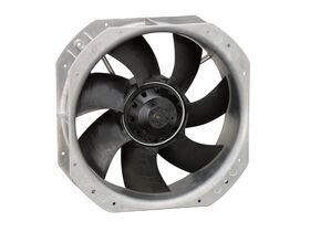 EBM AC Axial Fan With Wall Ring 200mm 230V 50/60Hz 2Poles - W2E200Hk3801