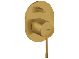 Hero - Grohe Essence New Shower / Bath Mixer with Diverter Slim Tap Brushed Cool Sunrise (V2)