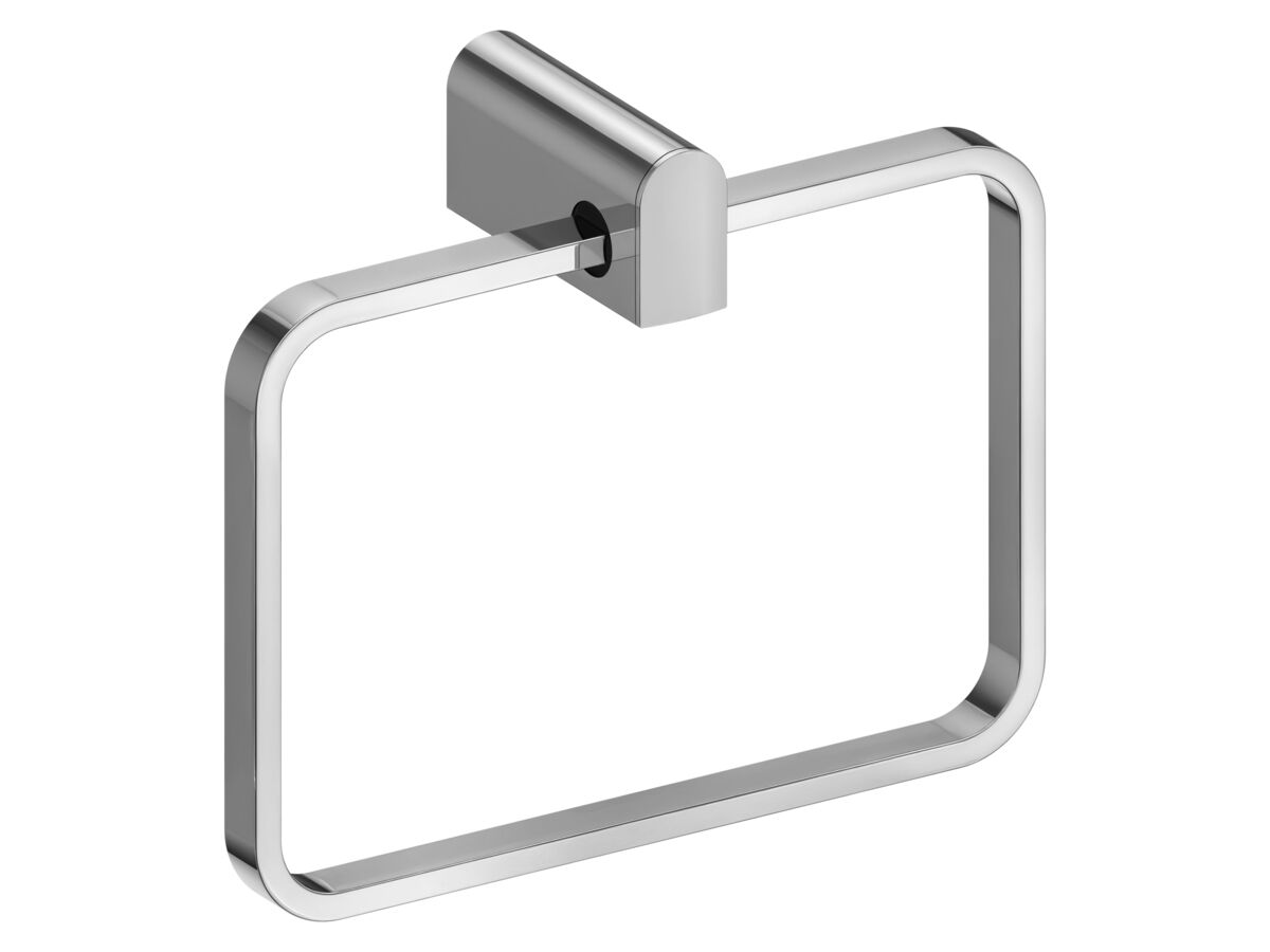 Mizu Soothe Towel Ring Chrome