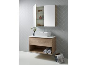 Posh Domaine Shaving Cabinet Standard 2Door 750x800mm