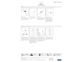 Installation Instructions - Faucet Strommen Vara Twin Rail Shower (3 Star)
