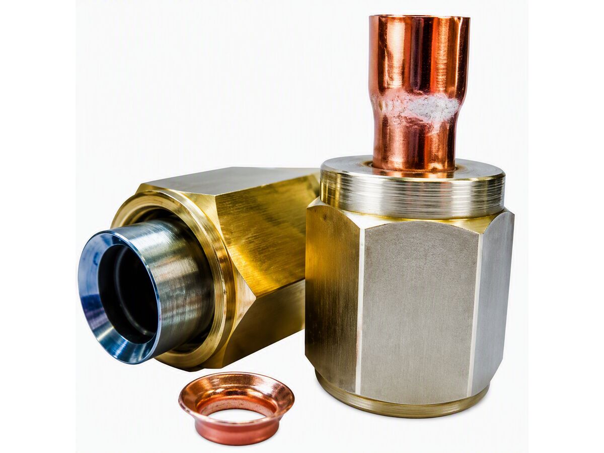 Hero - Refrigeration Brass Flare Safe Adaptor 3/4" X 3/4" IDS
