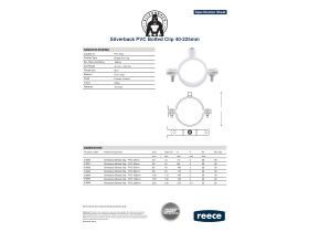 Specification Sheet - Silverback Bolted Clip PVC