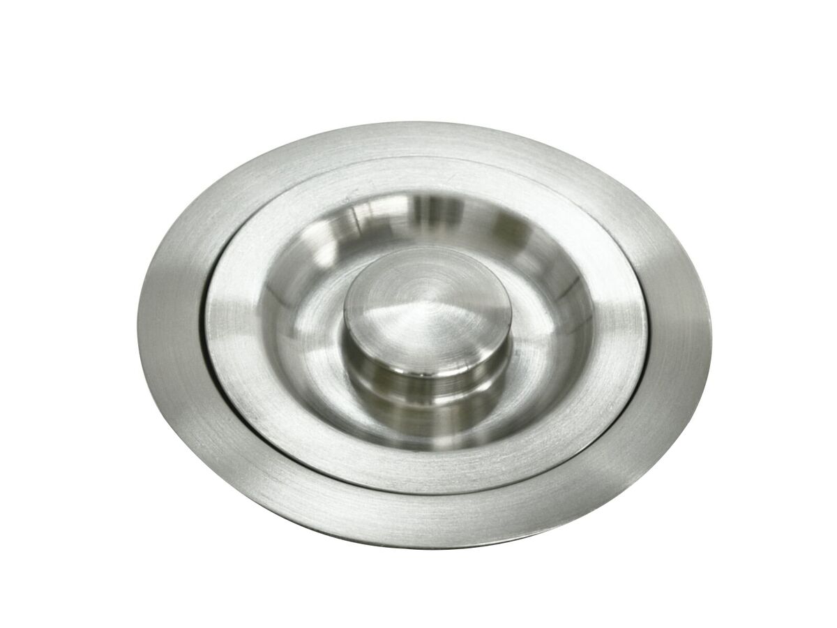 Memo Removable Deep Basket Waste with Plug Stainless Steel