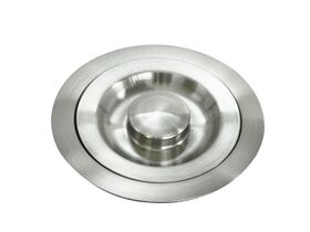 Memo Removable Deep Basket Waste with Plug Stainless Steel