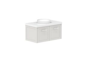 Supporting Image - Kado Lux All Door 900mm Centre Bowl Wall Hung 50mm Top