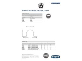 Specification Sheet - Silverback PVC Saddle Clips
