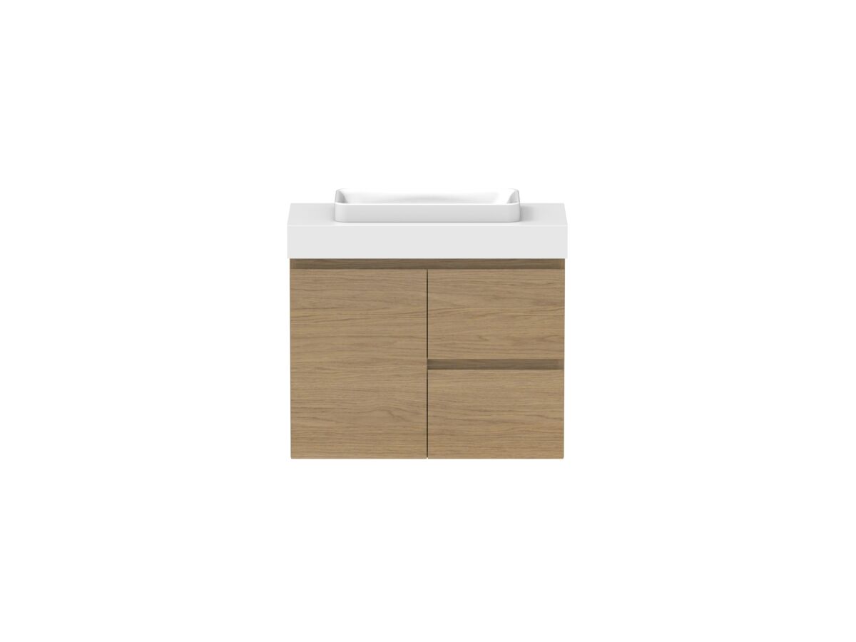 Hero - Posh Domaine 750mm Ensuite Wall Hung Vanity Unit 90mm Top