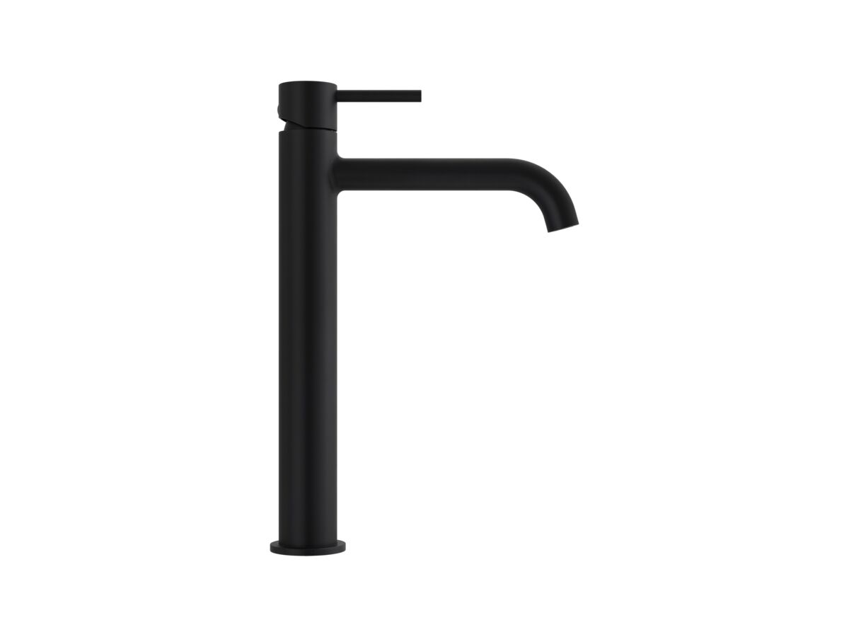 Supporting Image - Mizu Drift Extended Basin Mixer Curved Spout Matte Black (6 Star) Lead Free
