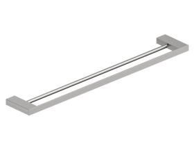 Hero - Mizu Bloc Double Towel Rail 700mm Brushed Nickel