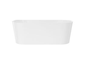 Posh Solus Back To Wall Freestanding Bath 1600mm