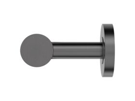 Supporting Image - Mizu Drift Reversible Toilet Roll Holder Brushed Gunmetal - Side