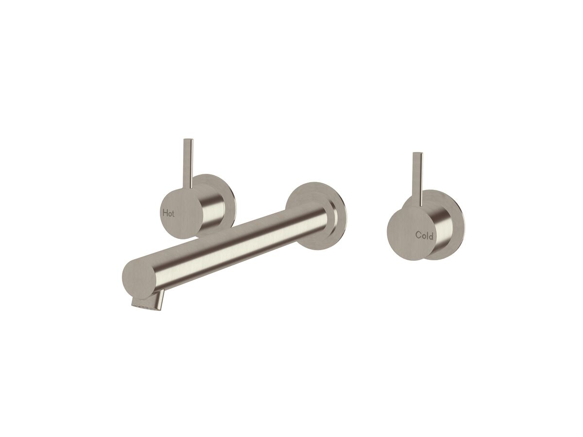 Sussex Scala Bath Set 250mm LUX PVD Brushed Oyster Nickel