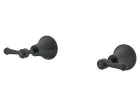 Hero - Posh Canterbury Wall Top Assemblies Lever Matte Black
