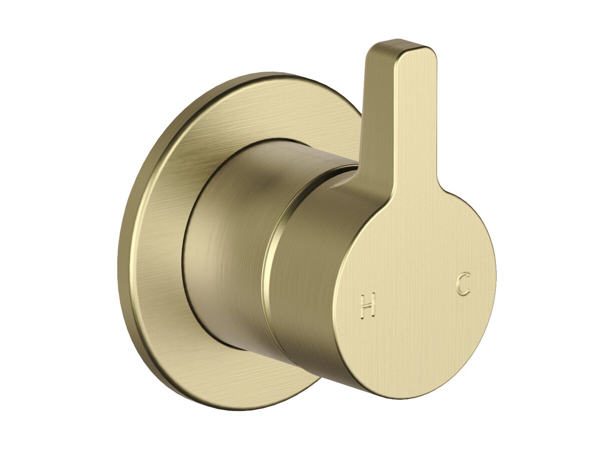 Hero - Faucet Strommen Vara Fin Shower Mixer Tap Kit Brushed Admiralty Brass Lead Free