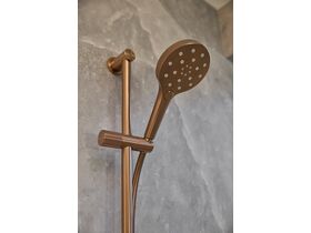 In Situ - Milli Marq Edit Single Rail Shower Brushed Bronze (3 Star)