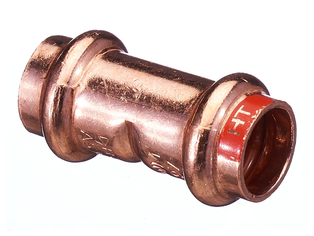 >B< Press Hi-Temp Straight Connector 15mm