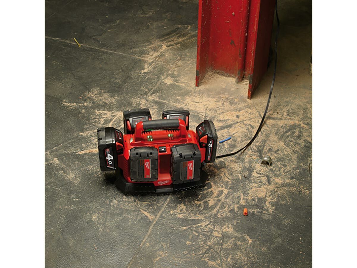 Milwaukee 6-Bay Charging Station 18V