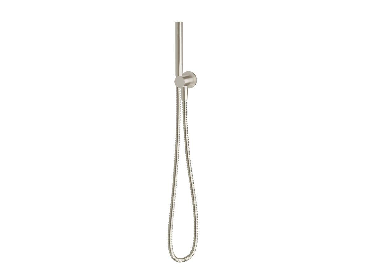 Sussex Pure Microphone Handshower with Fixed Bracket Brushed Nickel (3 Star)