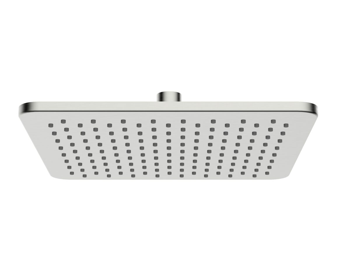 Hero - Mizu Bloc Overhead Shower 250mm Brushed Nickel (3 Star)