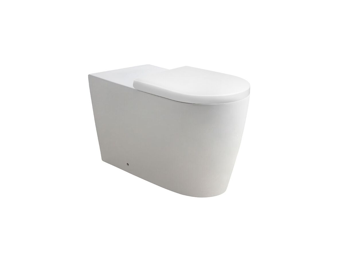 Wolfen 800 Back To Wall Pan & Double Flap Seat