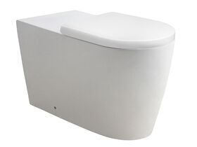 Wolfen 800 Back To Wall Pan & Double Flap Seat