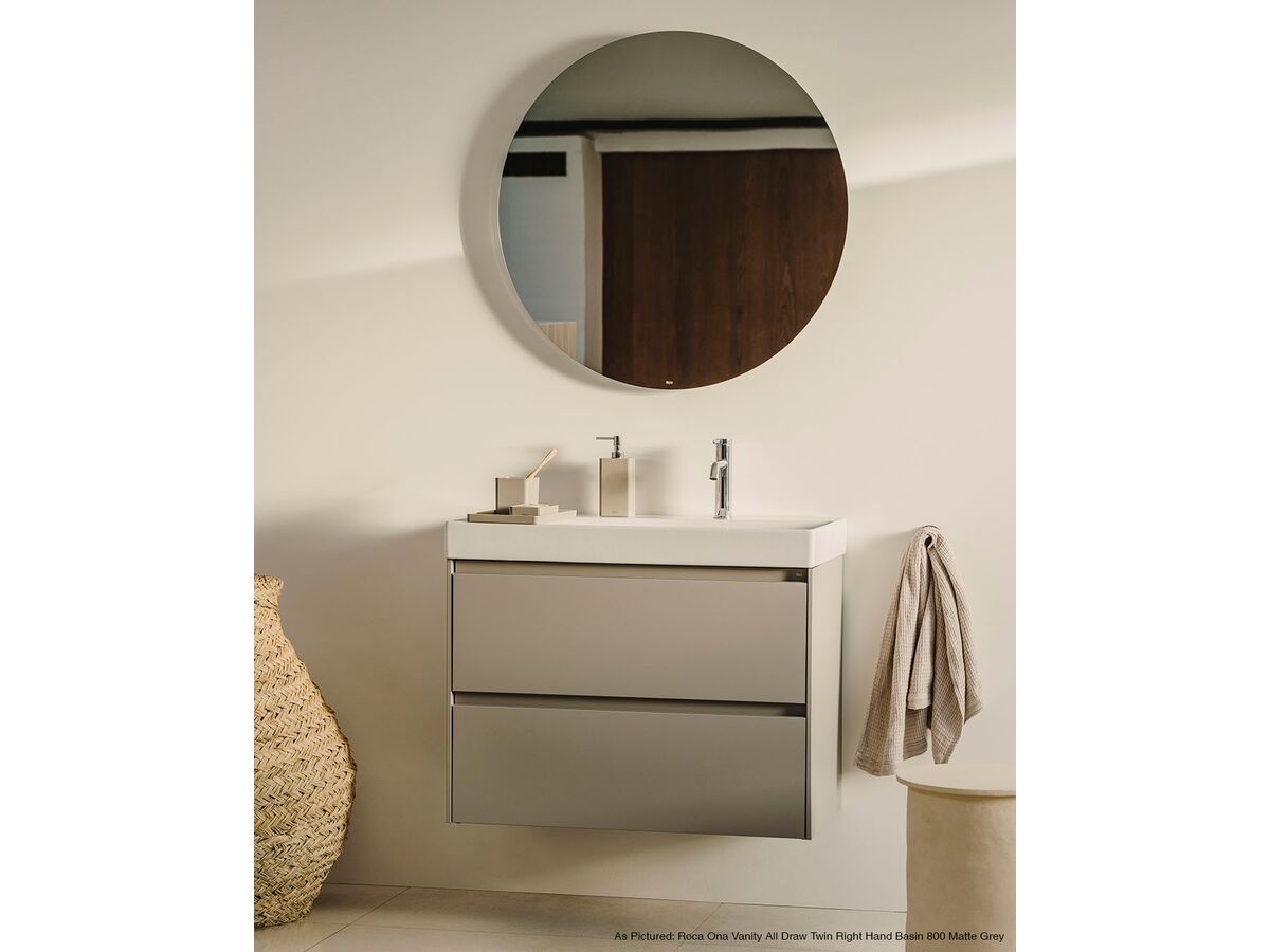 Roca Ona Vanity All Draw Twin Right Hand Basin