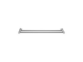 Scala Double Towel Rail 700mm Chrome