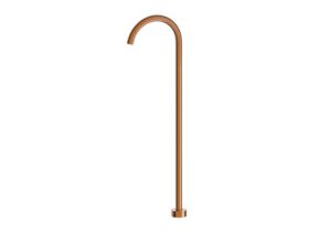 Hero - Mizu Drift Floor Mounted Bath Outlet Trimset Only Brushed Bronze