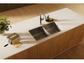 In Situ - Mizu Soothe MK2 Gooseneck Sink Mixer Tap Square Matte Black (5 Star) Lead Free