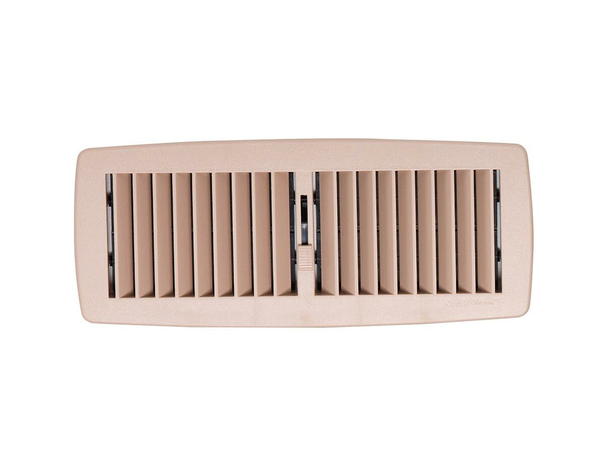 Plastic Floor Register Tan