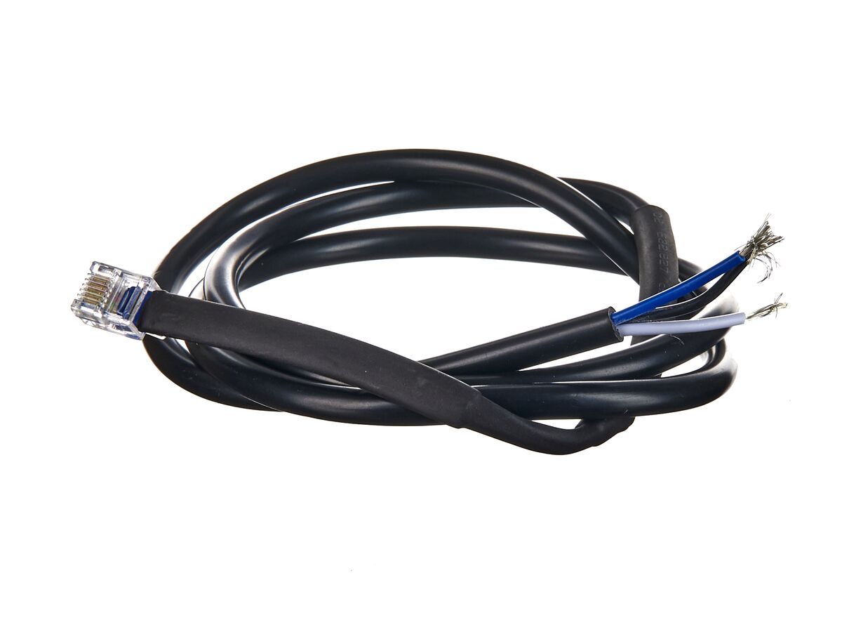 ZoneBoss Black 24V Cable RJ12/TERM 1M