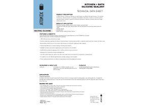 Technical Guide - ATOMIK K&B Neutral Silicone